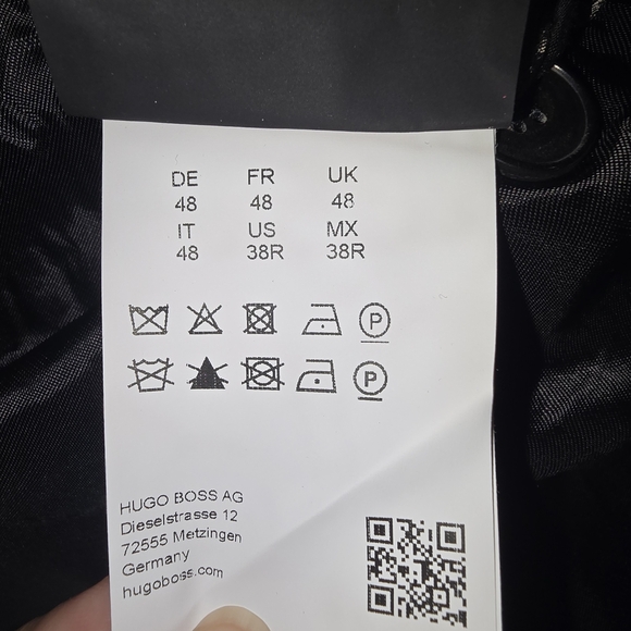 Hugo Boss Men's Black Wool Coat - Picture 5 of 12